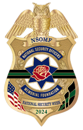 2024 National Security Week Badge - Gold