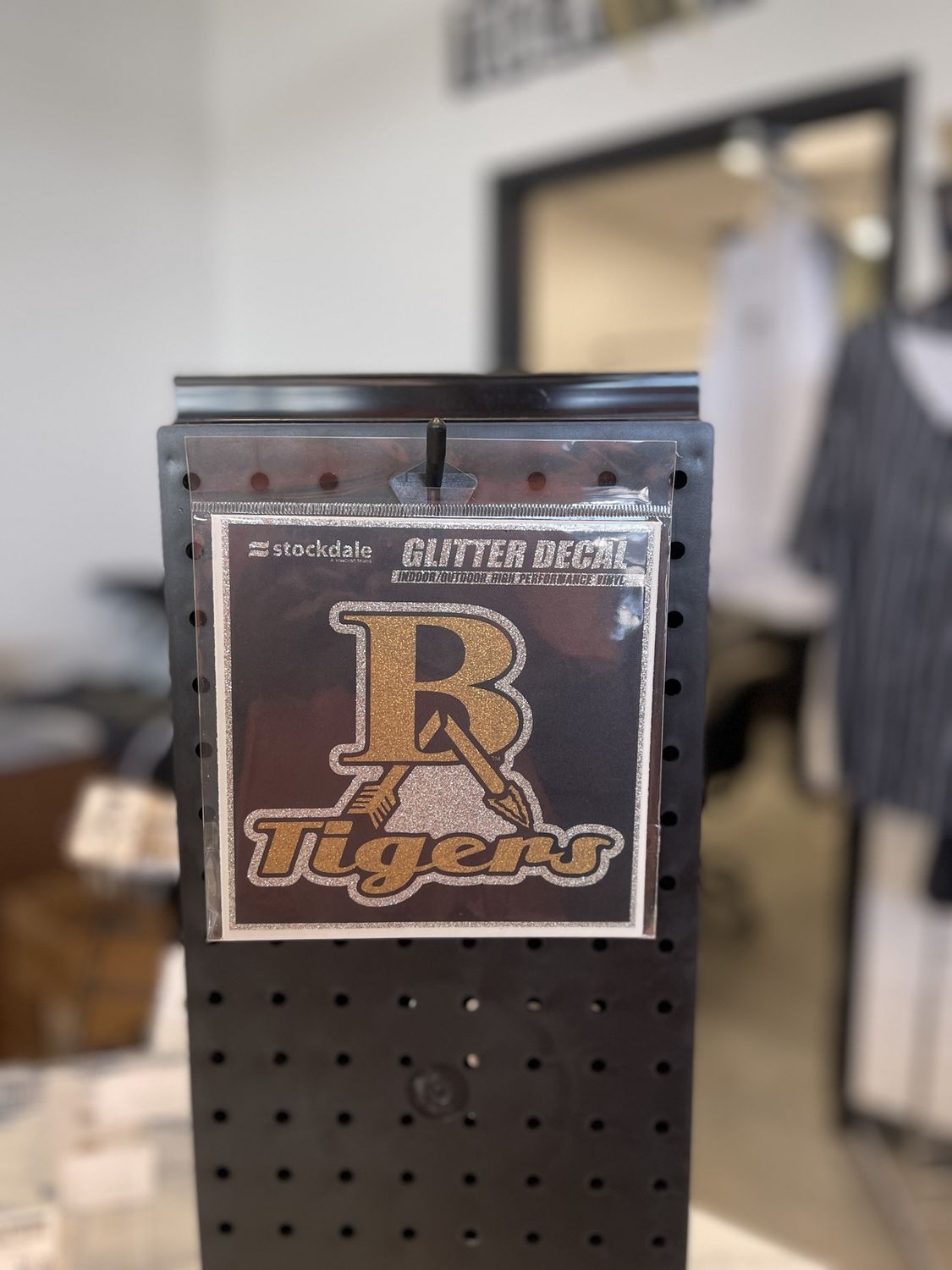 GOLD GLITTER 6X6 DECAL