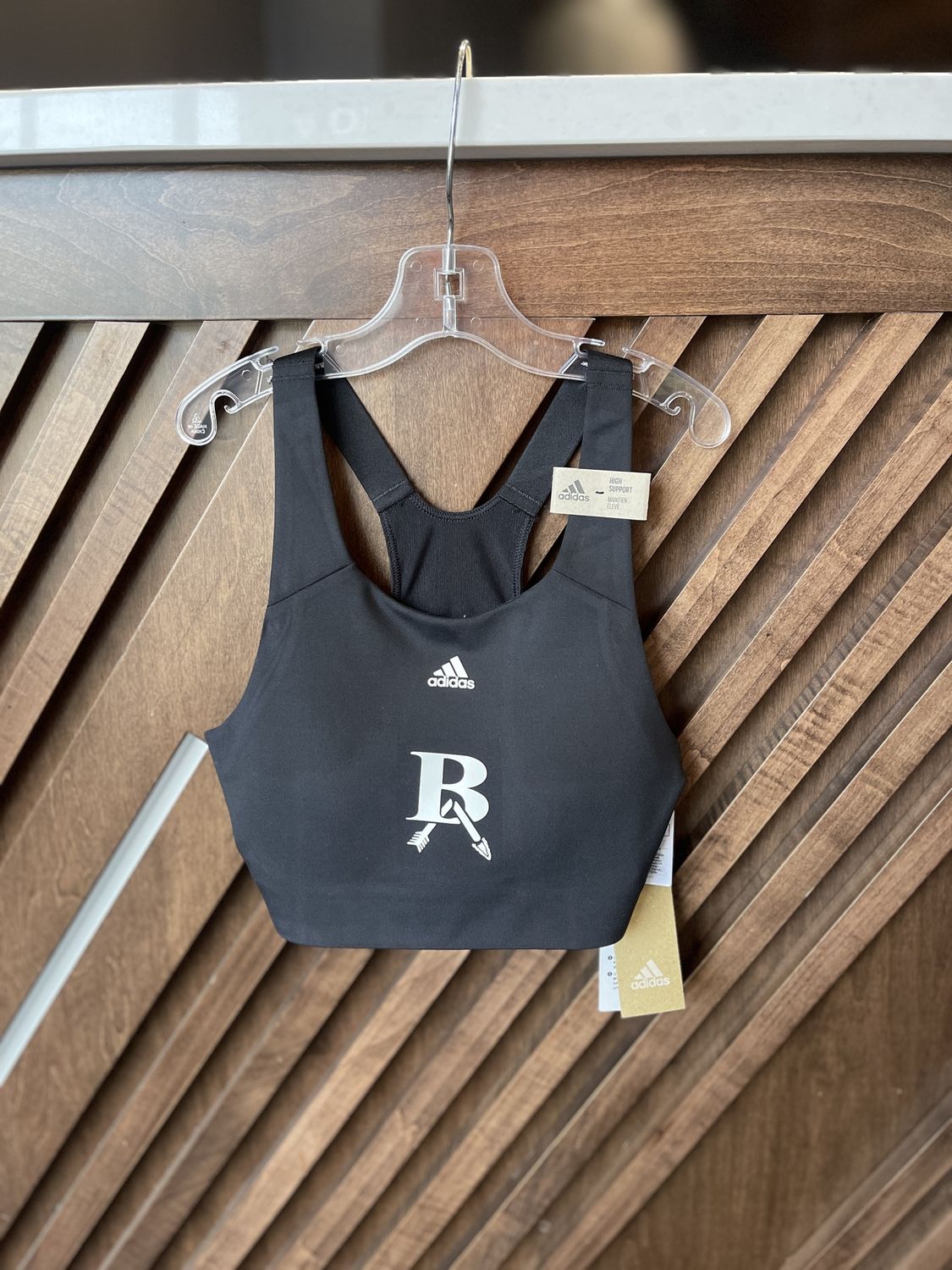 ADIDAS TECHFIT SUPPORT BRA BLACK