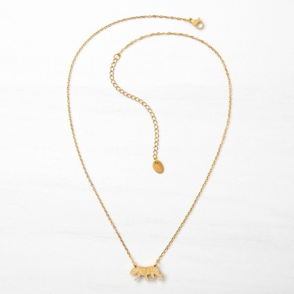 TIGER PENDANT NECKLACE