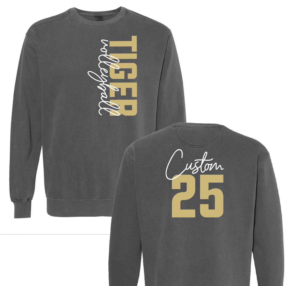 Volleyball Custom Crew Sweatshirt