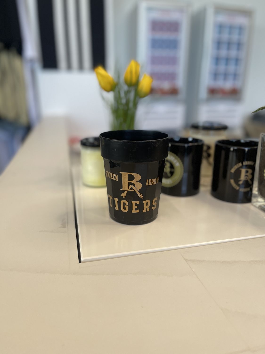 STADIUM CUP, Colour: Black/Gold
