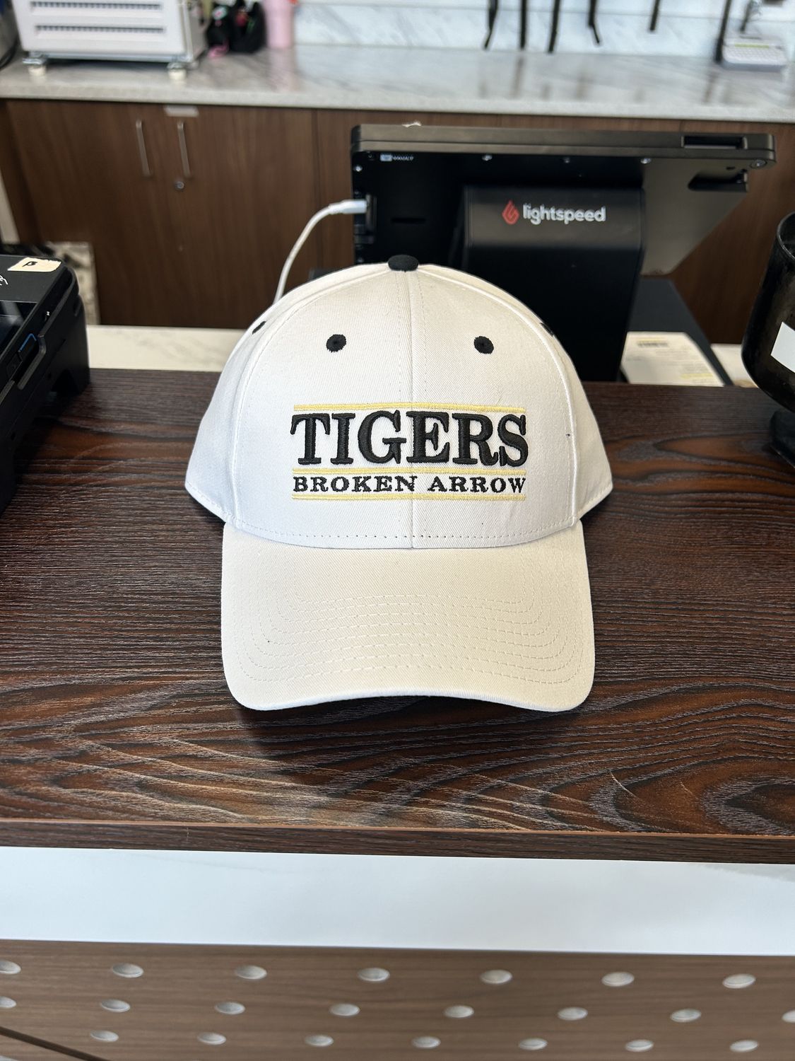 THE GAME WHITE BUCKLE HAT