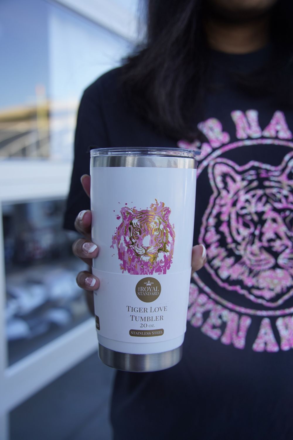 PINK TIGER TUMBLER
