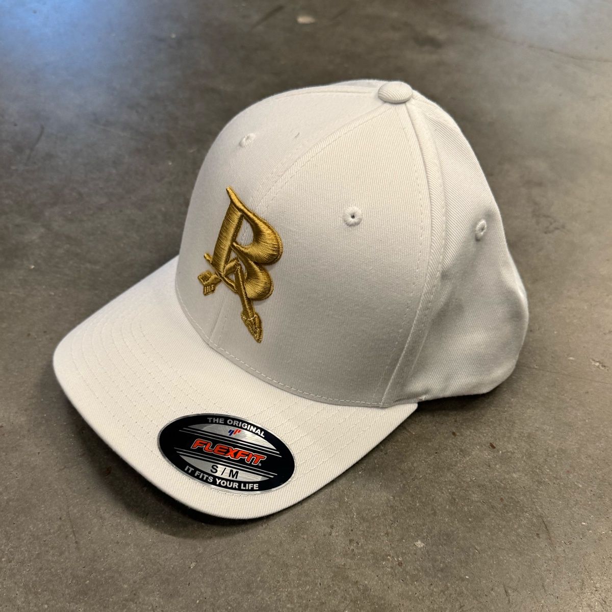 White YP FlexFit Hat