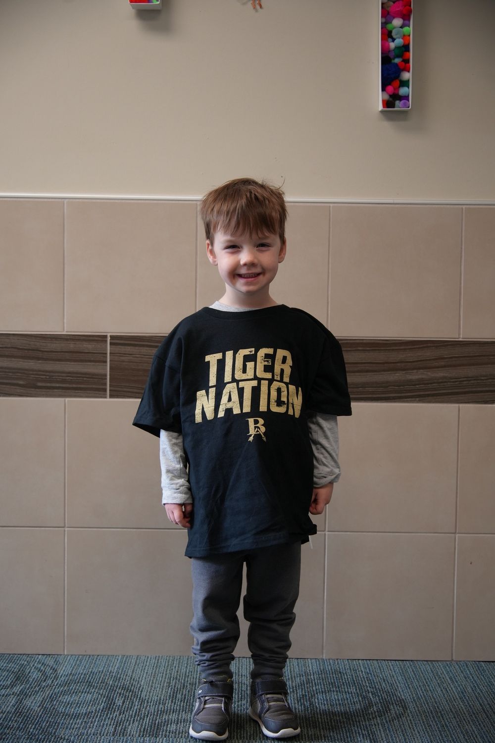 YTH TIGER NATION TEE 25