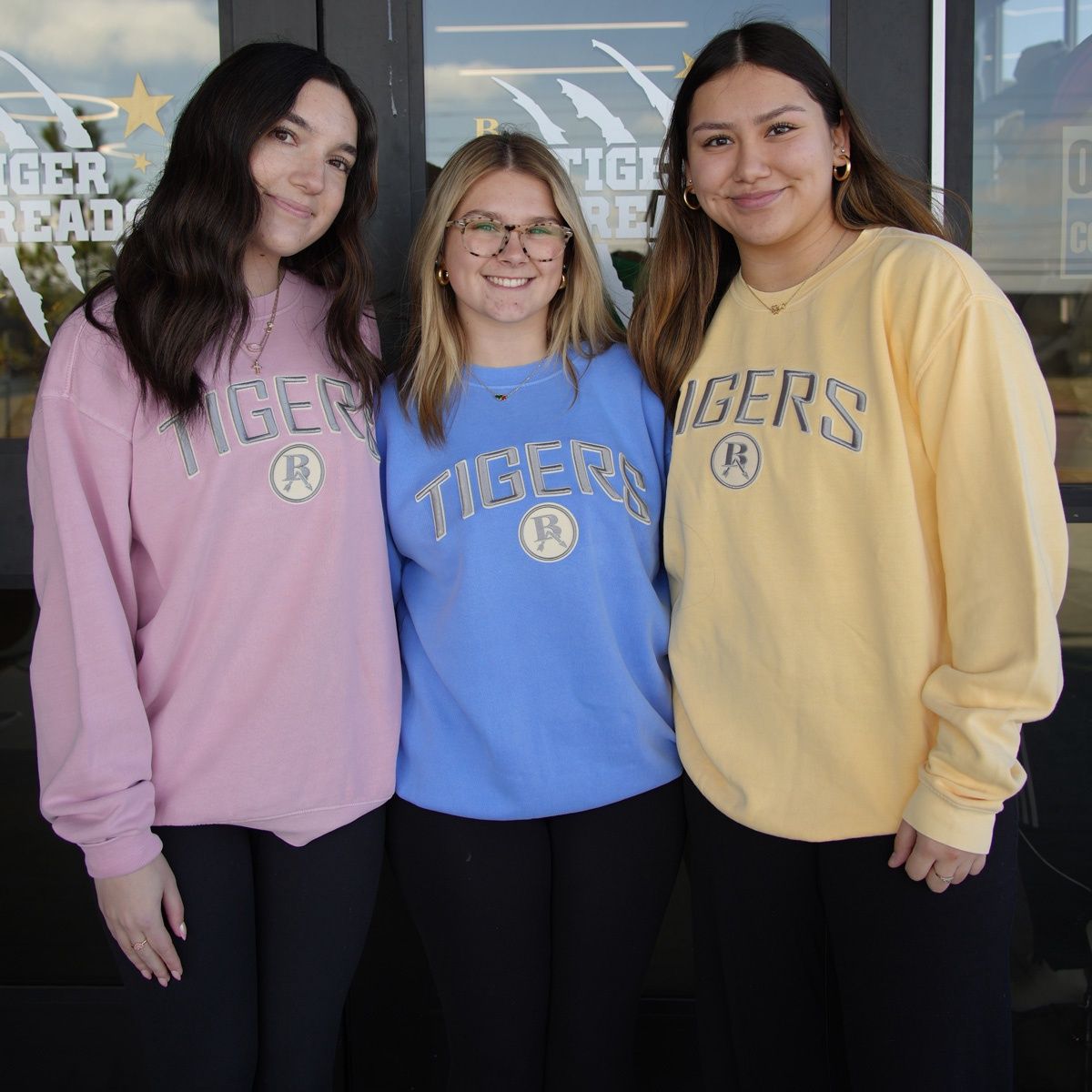 B84 3D EMB FELT CREW