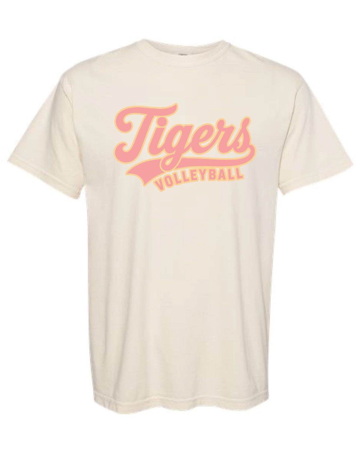Volleyball Game Day Tigers Pink