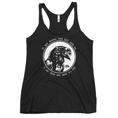 Feral Crow Ladies Tank