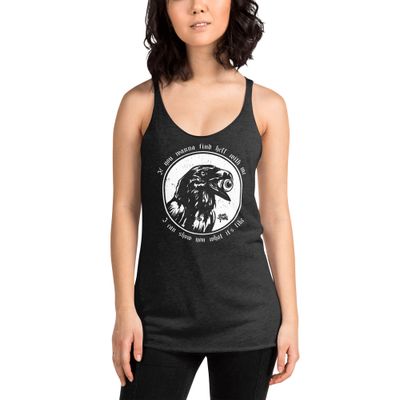 Feral Crow Ladies Tank