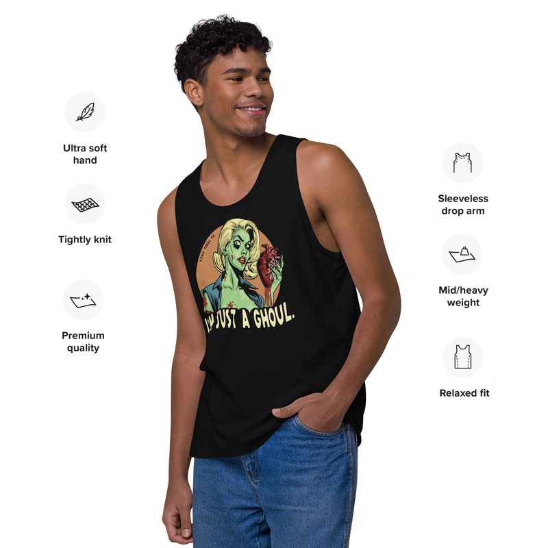 I’m Just a Ghoul premium tank top
