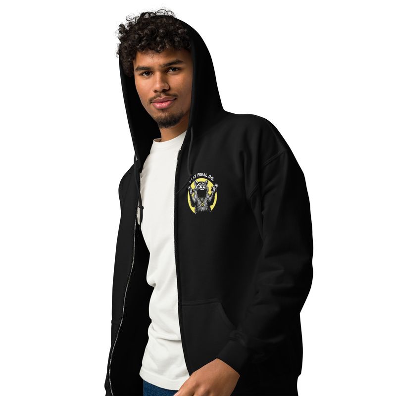 Let’s Get Trashed zip hoodie