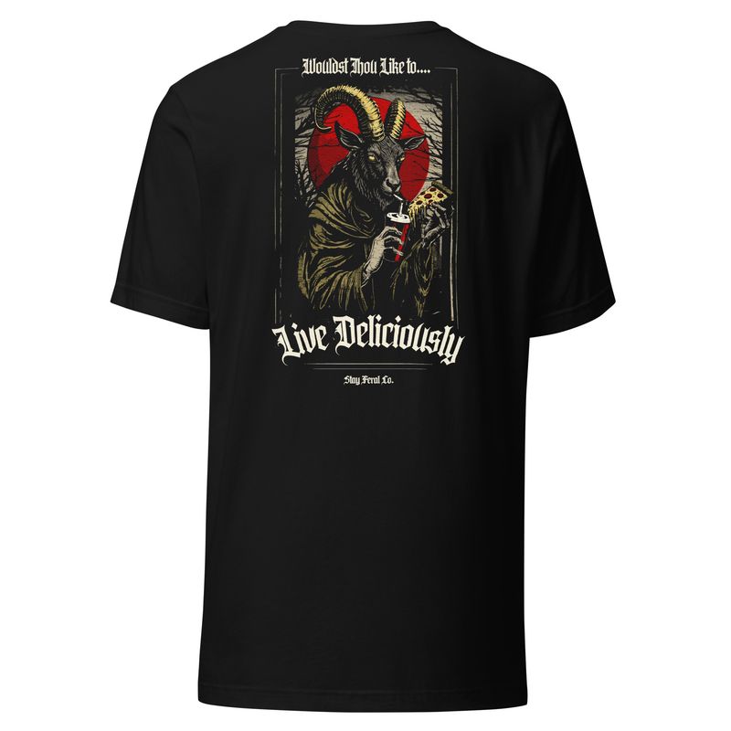 Live Deliciously tee