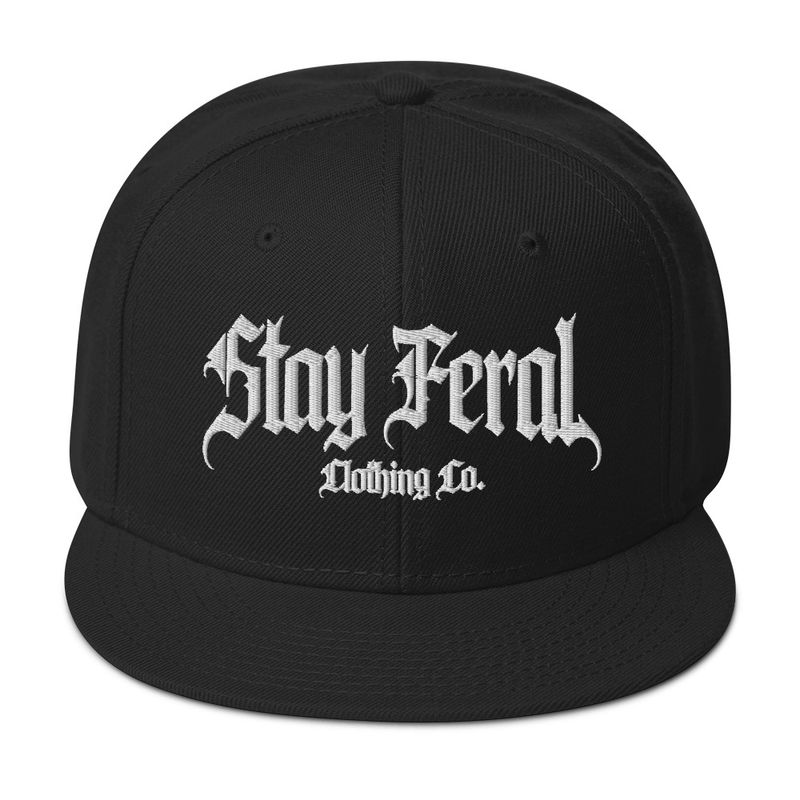 Blackletter Snapback