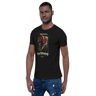 Live Deliciously tee (front print)