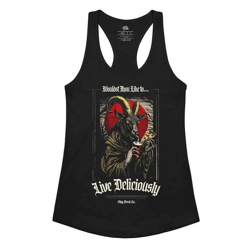 Live Deliciously Ladies’ Tank