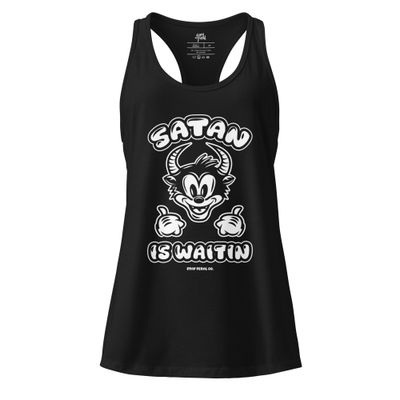 Satan Is Waitin Ladies’ Tank