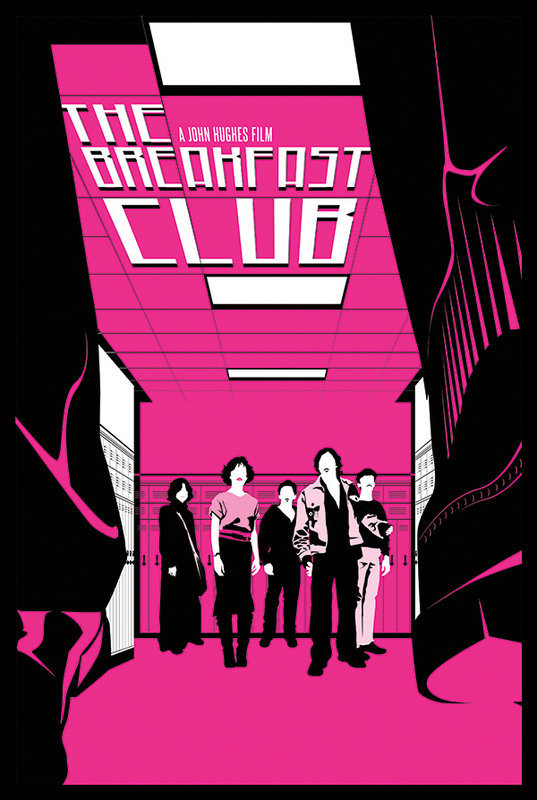 The Breakfast Club - 12"x18" Custom Poster