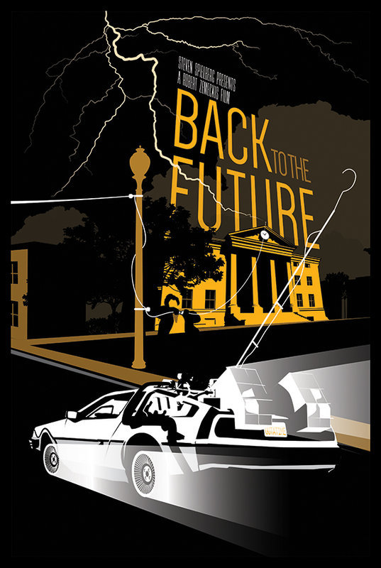 Back to the Future - 12"x18" Custom Poster