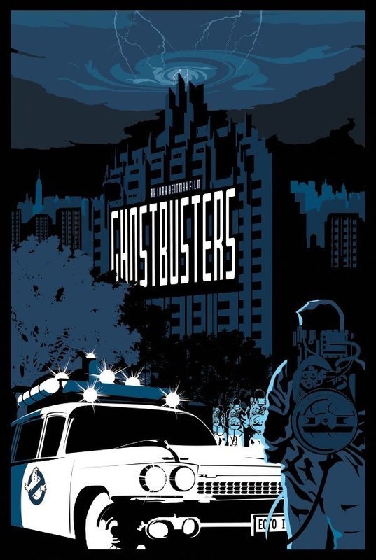 Ghostbusters - 12"x18" Custom Poster
