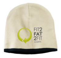 NATURAL Embroidered Beanie