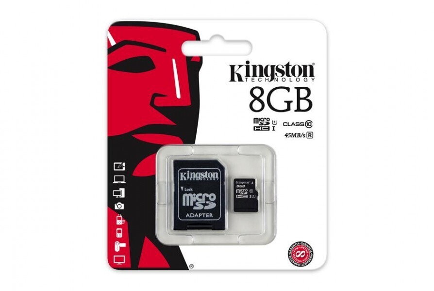 SD kaart 8GB