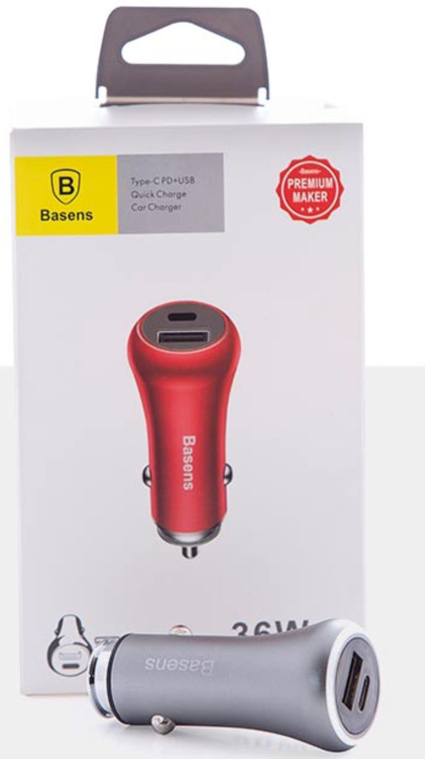 Auto type-C PD+USB Quick Charge