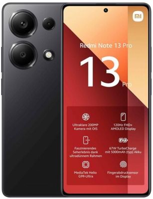 Redmi snoet 13 128GB zwart