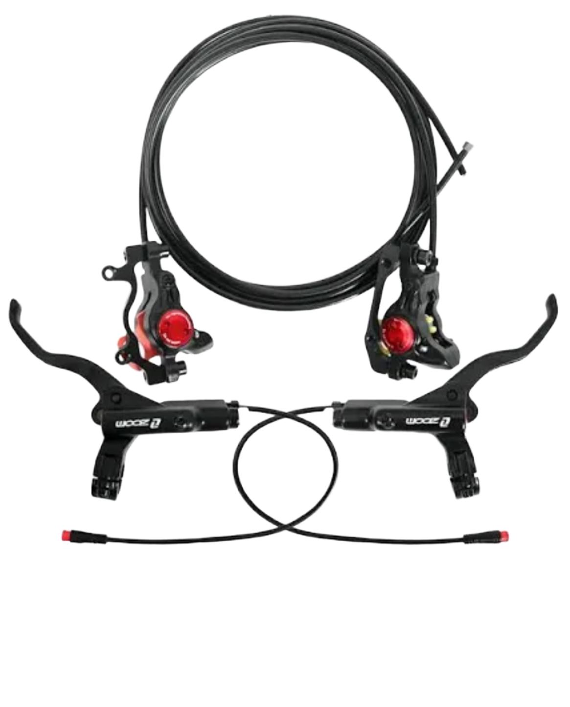 Zoom Hydraulische Remmen | Compleet inclusief Olie &amp; Remblokjes 