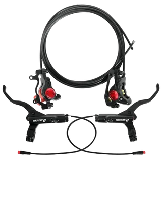 Zoom Hydraulische Remmen | Compleet inclusief Olie &amp; Remblokjes 
