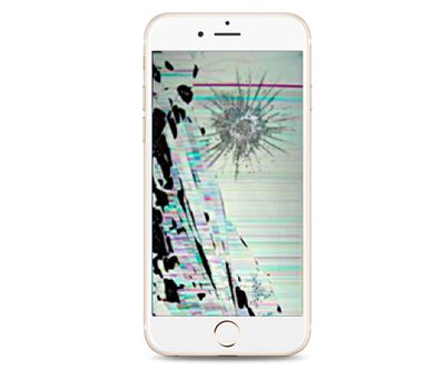 Reparatie scherm iPhone 6 wit en zwart
