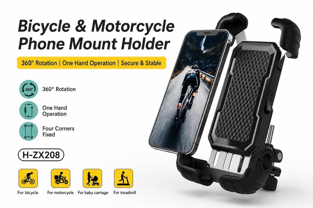 Fatbike Phone Mount Holder