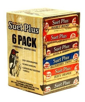 Suet Plus Cakes - Variety 6-pack