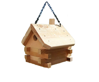 Log Cabin Wren House