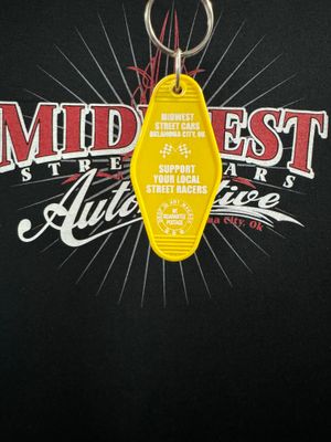 Yellow Motel Keychain