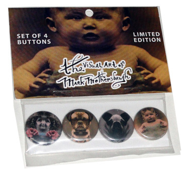Mark Mothersbaugh Art Pinback Set: Beautiful Mutants