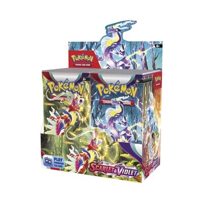 Pokémon TCG: Scarlet &amp; Violet Booster Display Box (36 Packs)