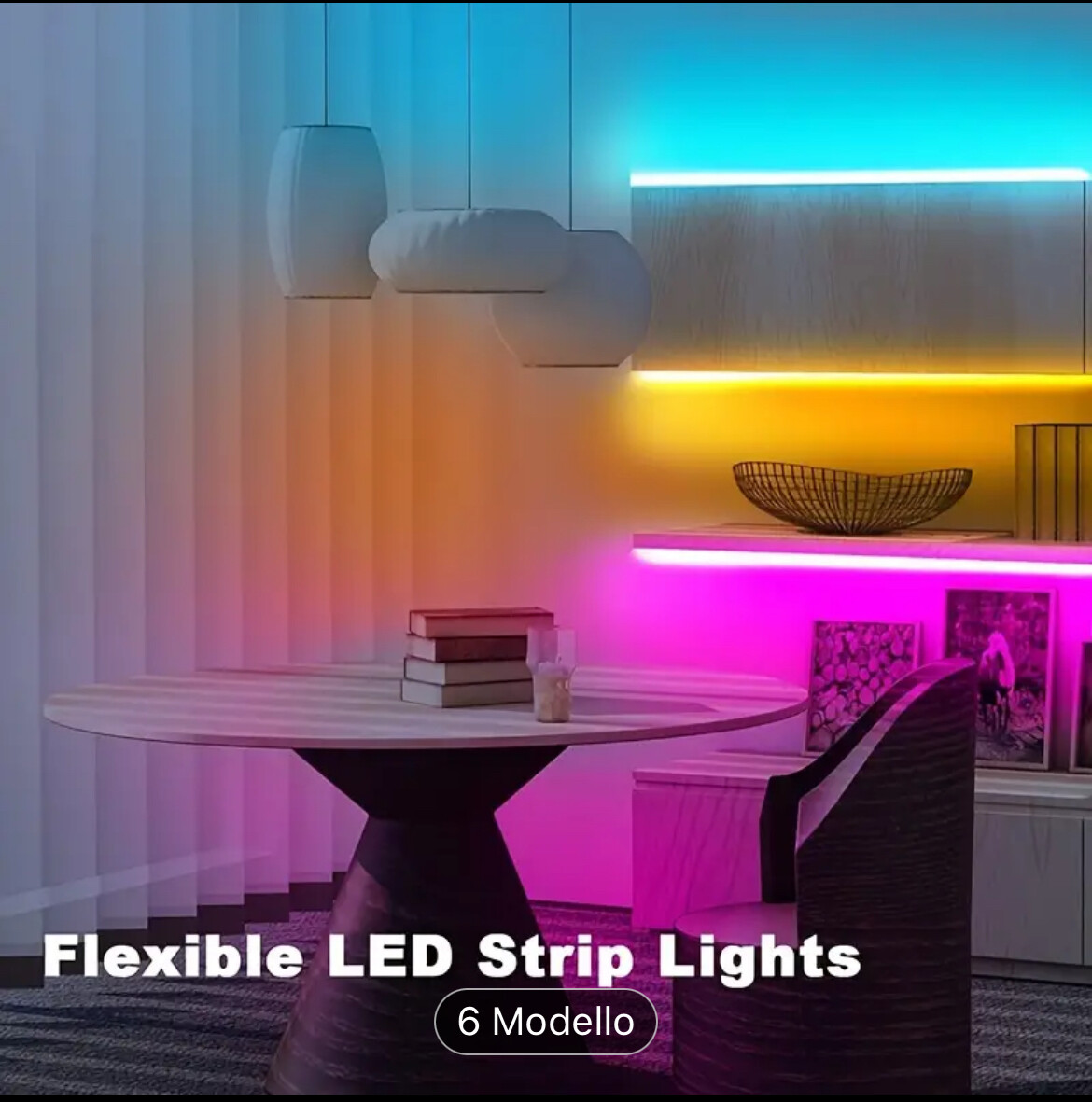 STRISCIA LUMINOSA LED MULTIFUNZIONE INTELLIGENTE