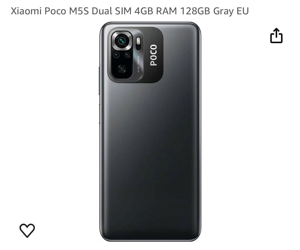 Poco M5s 4+128