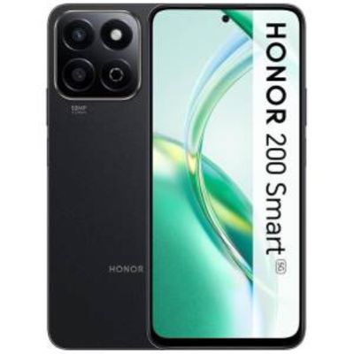 HONOR 200 SMART 5G 4+256GB 6.8&quot; BLACK EUROPA