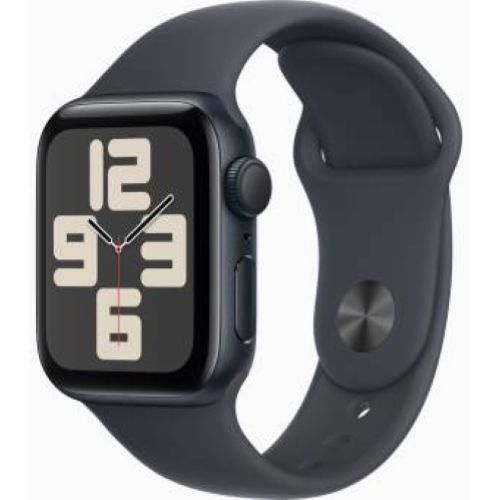 APPLE WATCH SE 40MM AC/MIDNIGHT SB/MIDNIGHT S/M MXE73QC/A