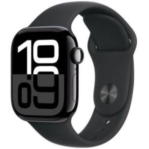 APPLE WATCH SERIE 10 42MM AC/JET BLACK SB/BLACK M/L