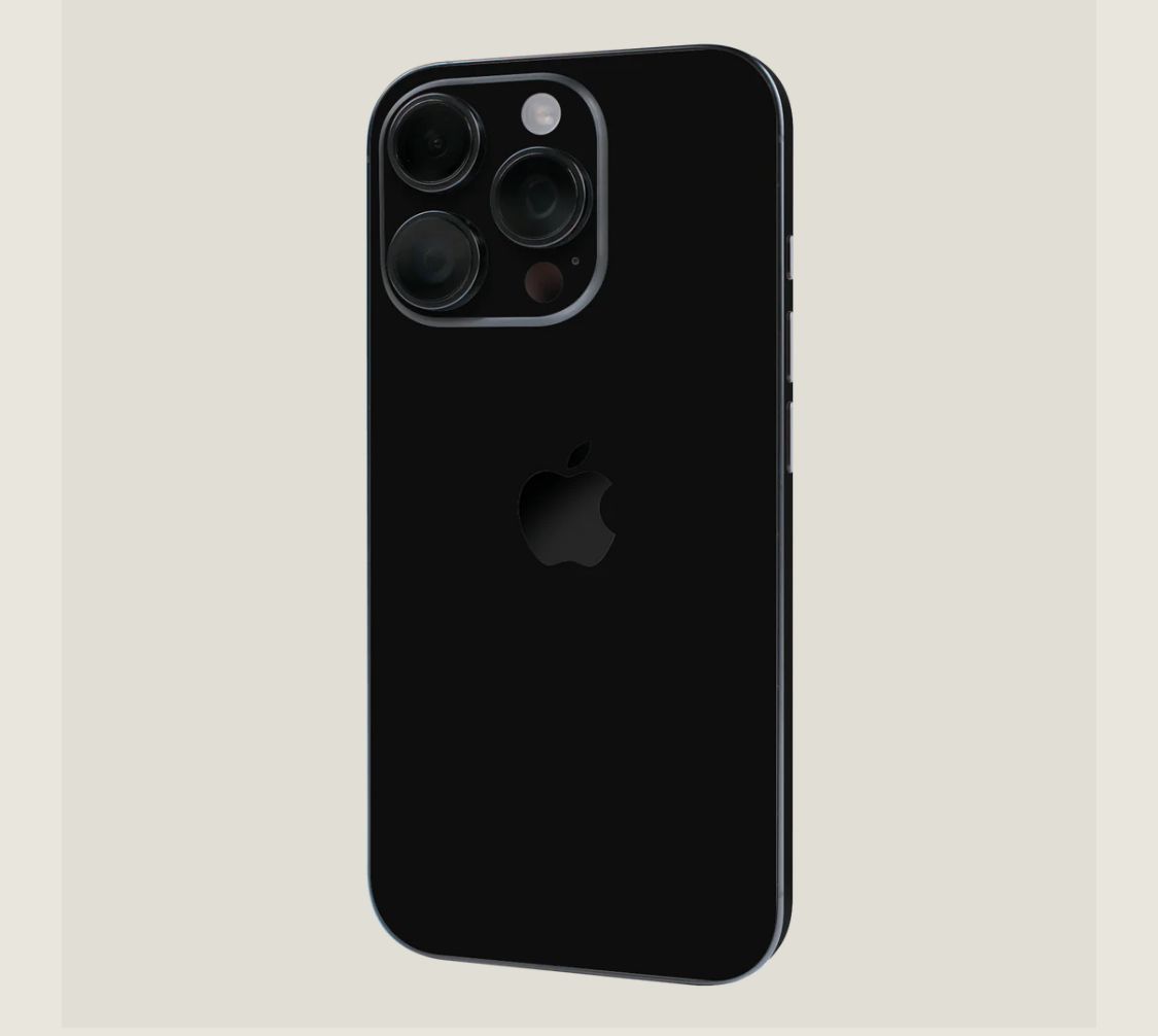 iPhone 16 Pro MAX Soft-Touch PHANTOM Nero StealthMatte Skin