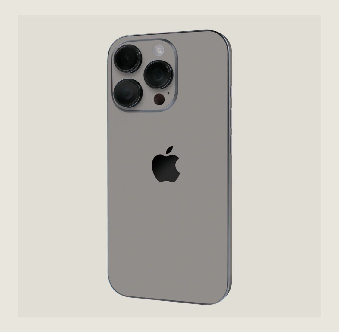 iPhone 16 Pro MAX Soft-Touch LUNAR Grey StealthMatte Skin