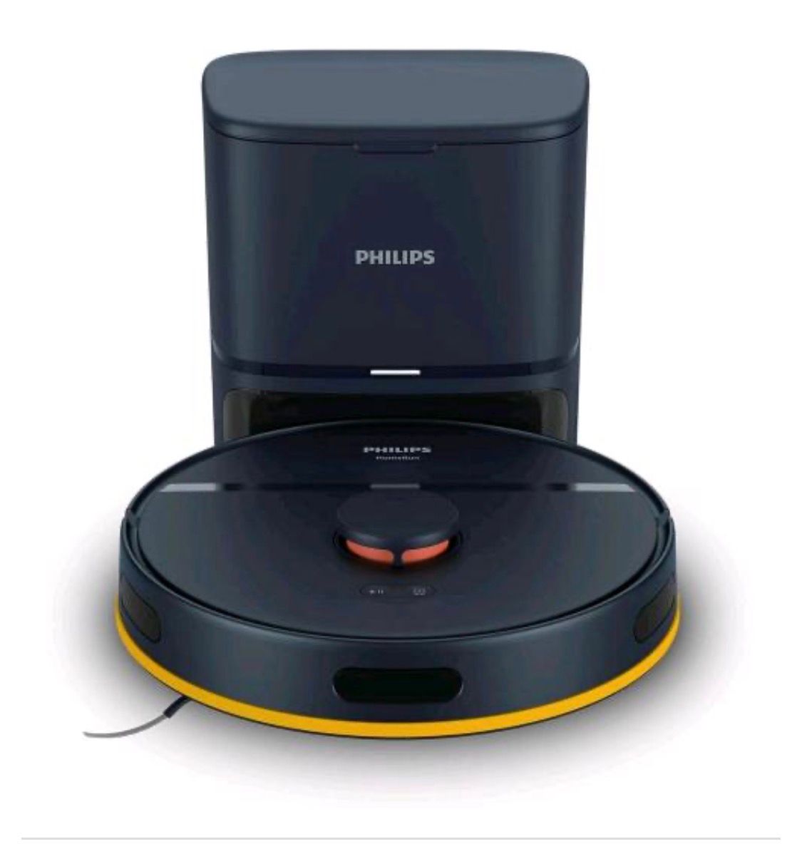 PHILIPS HOMERUN SERIE 2000 2-IN-1 ROBOT ASPIRAPOLVERE E LAVAPAVIMENTI CON 2700PA DI ASPIRAZIONE 130 MINUTI AUTONOMIA, NAVIGAZIONE LASER, STAZIONE AUTO-SVUOTAMENTO, CONTROLLO APP, BLU NOTTE