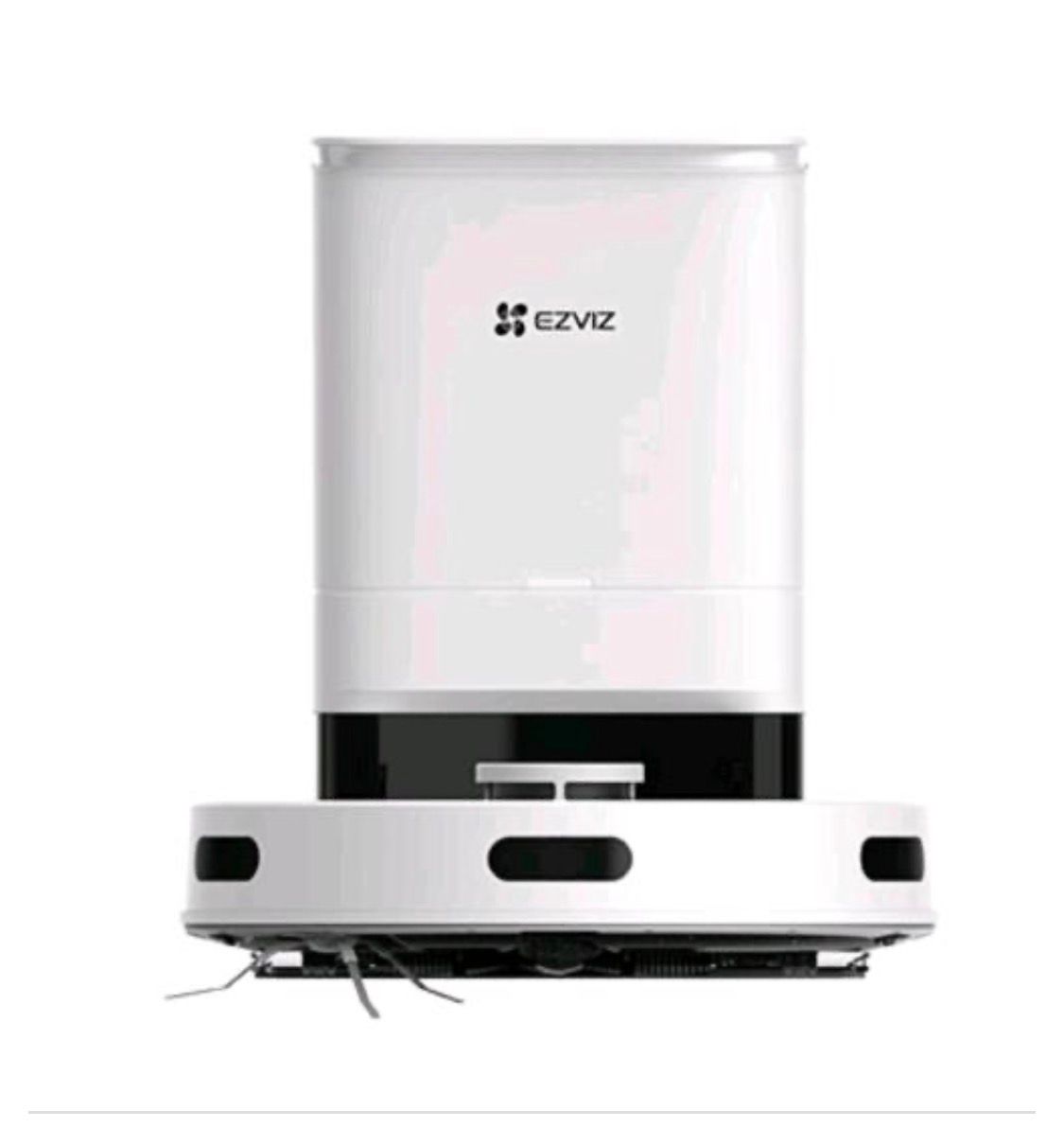 EZVIZ RE5 PLUS ROBOT ASPIRAPOLVERE CON BASE SVUOTAPOLVERE DA 4 LT. CAPACITA&#39; ASPIRANTE 4.000Pa RILEVAMENTO TAPPETI BIANCO