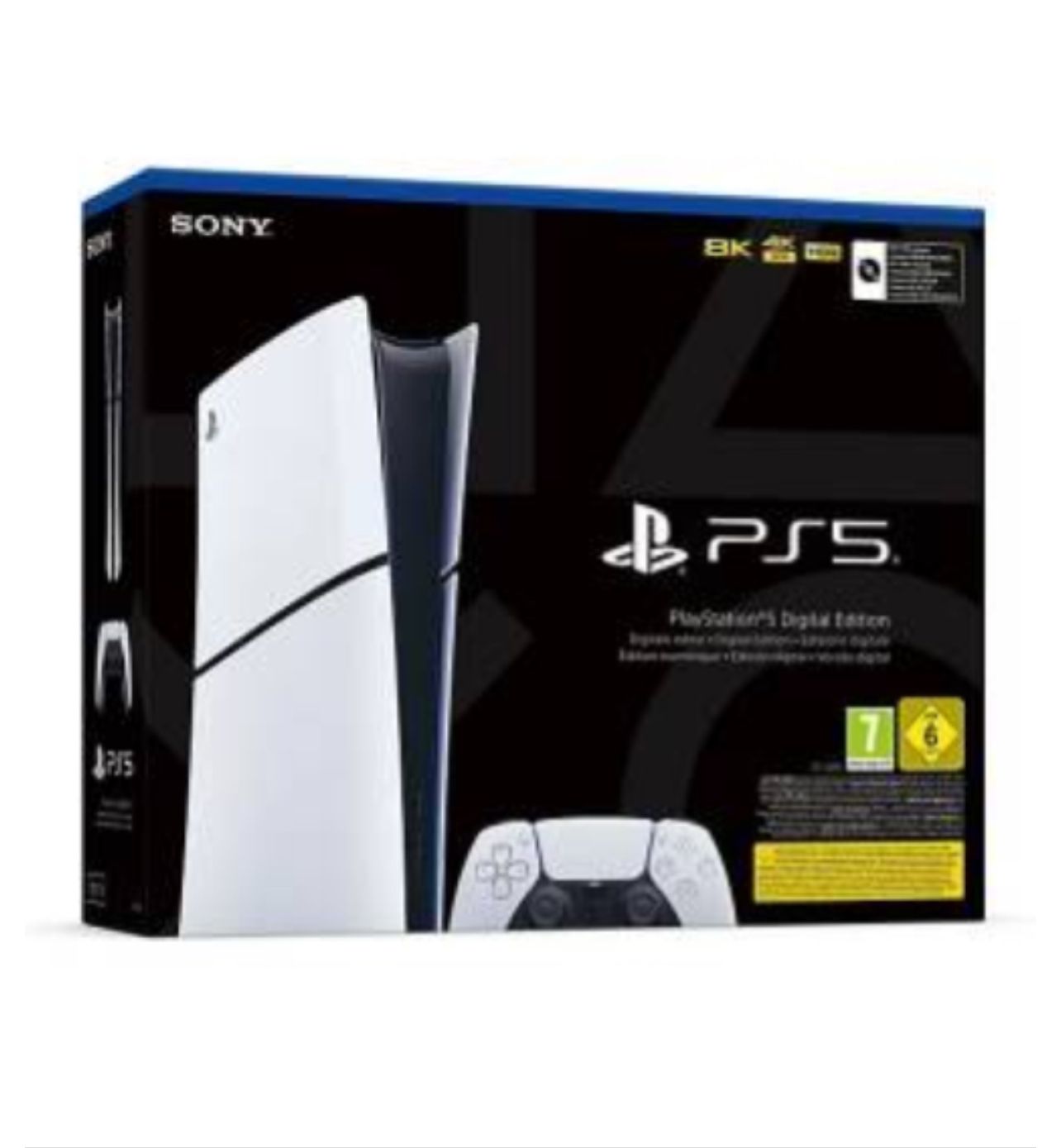 PS5 Console 1TB Digital Slim White
