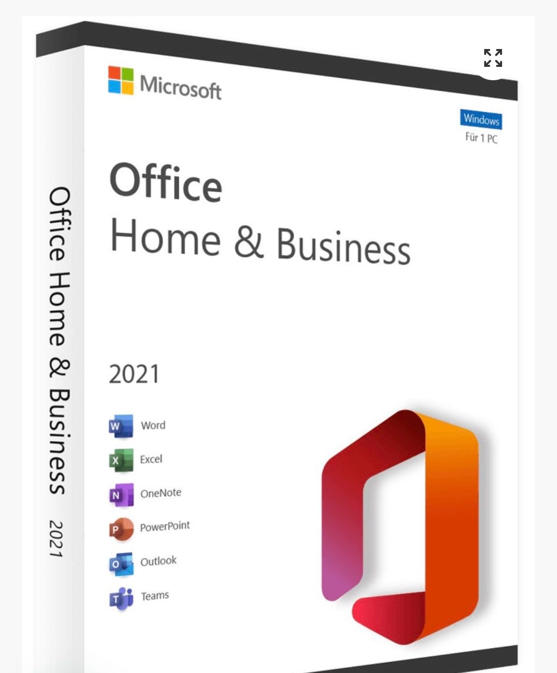 Attivazione online di Office 2021 per Mac Home and Business (Bind)