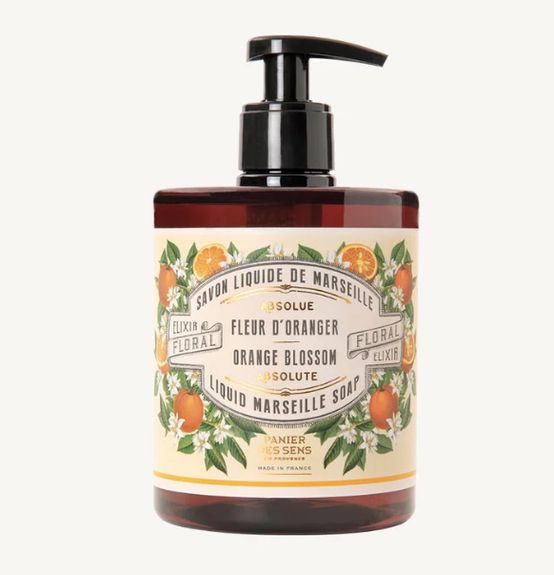 Savon de Marseille liquide Fleur d’Oranger 500ml PANIER DES SENS