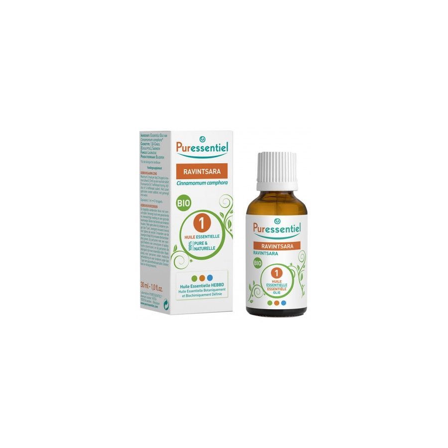Huille Essentielle RAVINTSARA Puressentiel 10ml Huille Essentielle RAVINTSARA Puressentiel 10ml